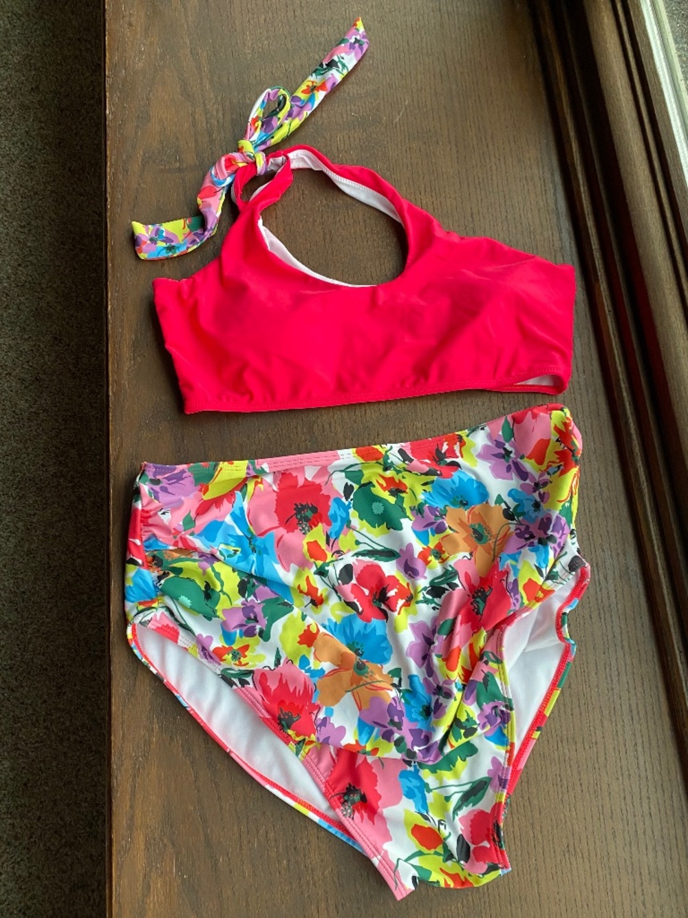 One Shoulder Maternity Bathing Suit